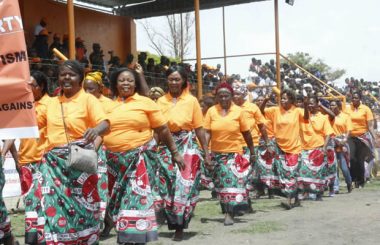 UNIP women's league march in Chilanga-Picture by Tenson Mkhala