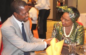 President Edgar Lungu with Mama Kankasa in Lusaka-Picture by Tenson Mkhala