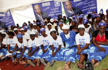MMD supporters in Lusaka-picture by Tenson Mkhala