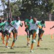 Zambia's Under 20 football team training in Lusaka: File picture