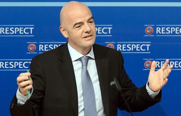 FIFA president Gianni Infantino