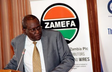 COMESA assistant secretary general Ambassador Dr Kipyego Cheluget during the Zambia public and private dialogue in Lusaka-picture by Tenson Mkhala