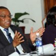 Bank of Zambia governor Dr Denny Kalyalya speaks to journalist - picture by Tenson Mkhala