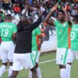 Zesco United celebrate after the game against City of Lusaka at Woodlands Stadium in Lusaka. Zesco won 1-0 Picture By Tenson Mkhala