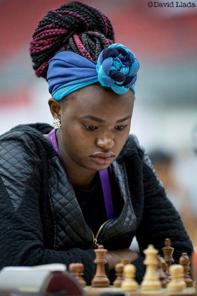 Lorita holds top spot going into round 7 of the Africa Individual Chess