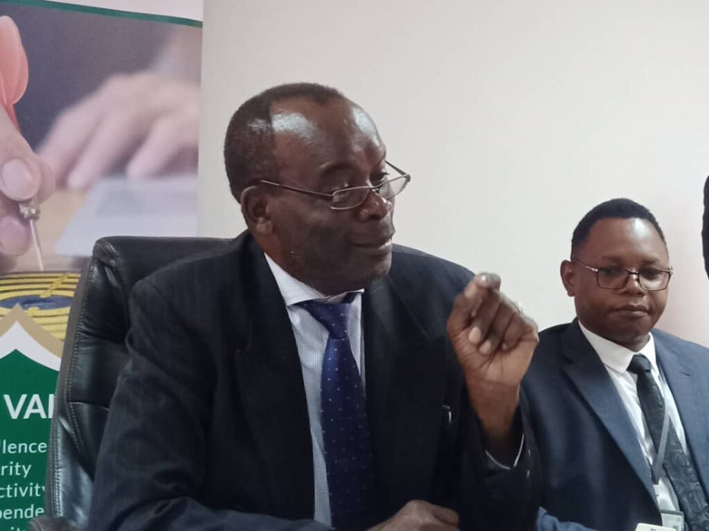 ZIPAR Executive Director Dr Mpuku
