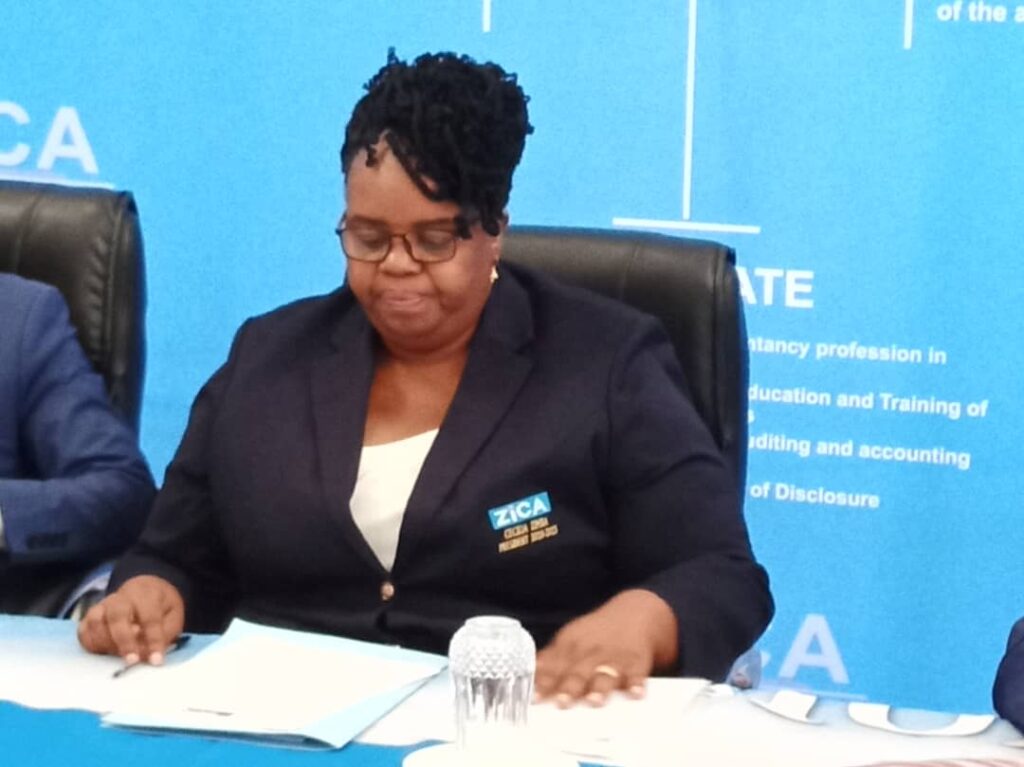 ZICA president Cecilia Zimba