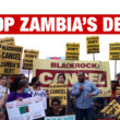 Activists demand Blackrock cancel Zambia’s debt