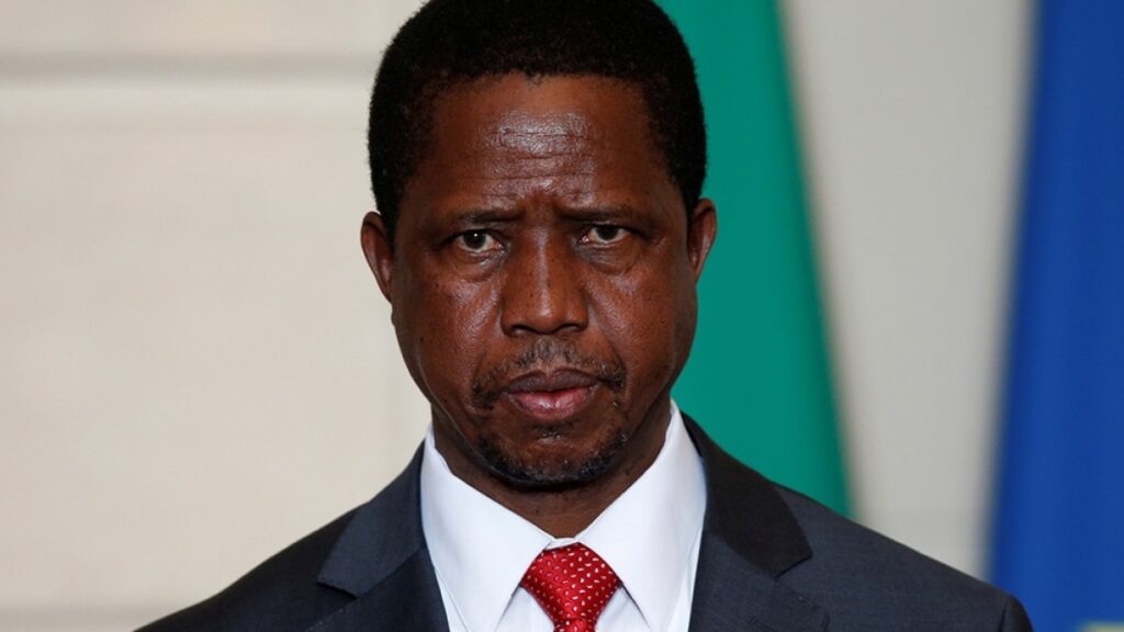 Former Zamban President Edgar Lungu