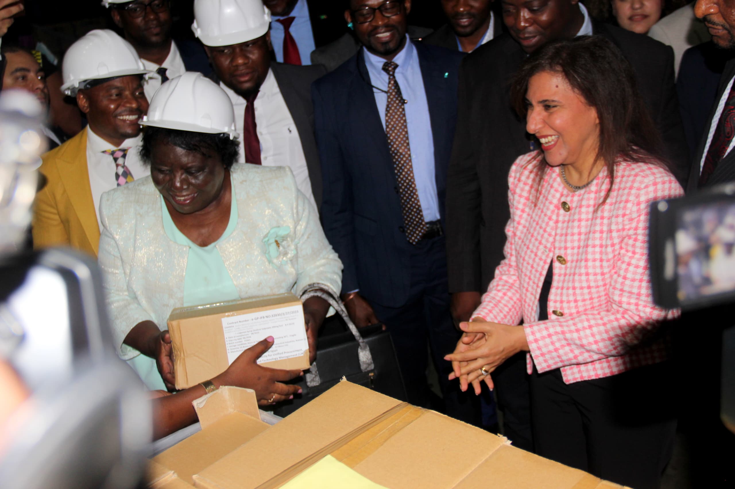 Zambia receives first batch of medical supplies from Egypt Zambia