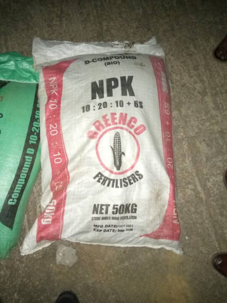 fake fertilizer