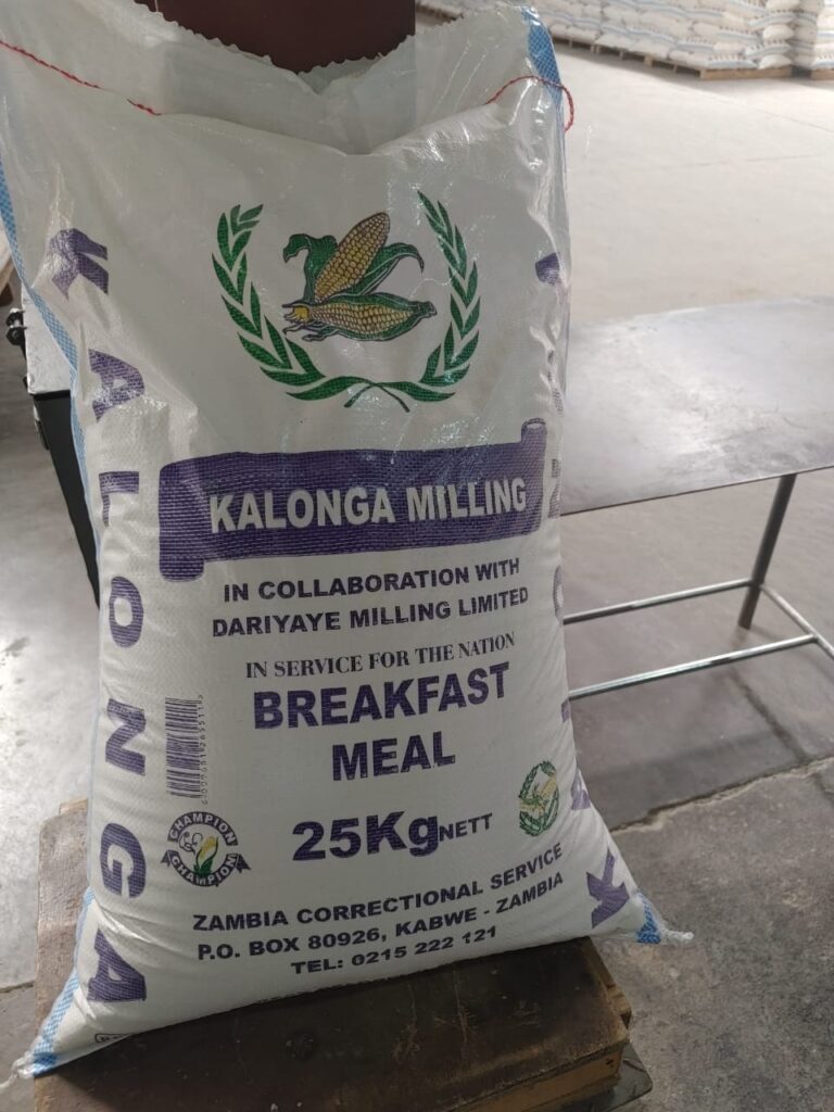 ZCS Kalonga mealie meal brand
