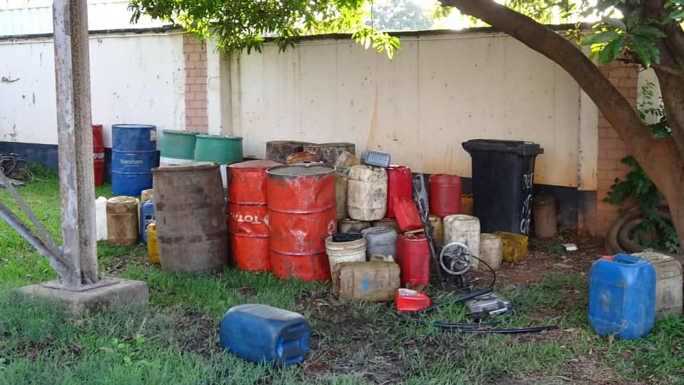 seized illegal fuel
