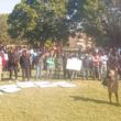 UNZA lecturers and support staff hold a peaceful protest