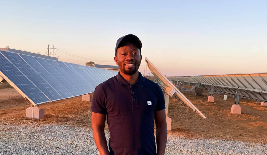 Solar Industry Association of Zambia president Matanda Mwewa