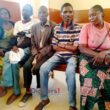 From L-R: Jane Phiri and her husband Raydon Tembo, Bande Phiri (Jane Phiri's father), Joseph Tembo and his wife Jane Moyo (best friend to Jane Phiri) in Matero Local Court. Picture by Mazombwe Banda