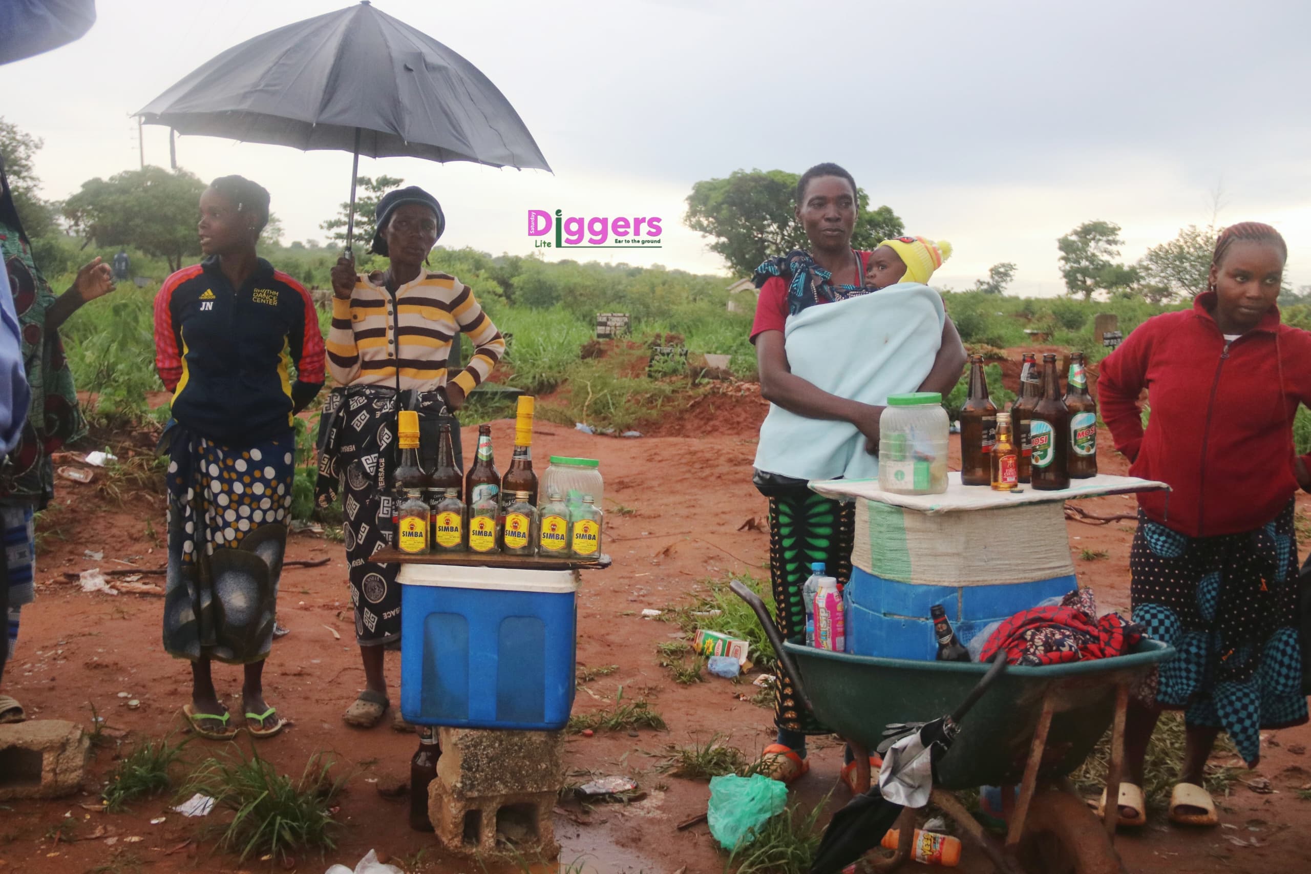 Sales boom during funerals of famous people – Graveyard vendors
