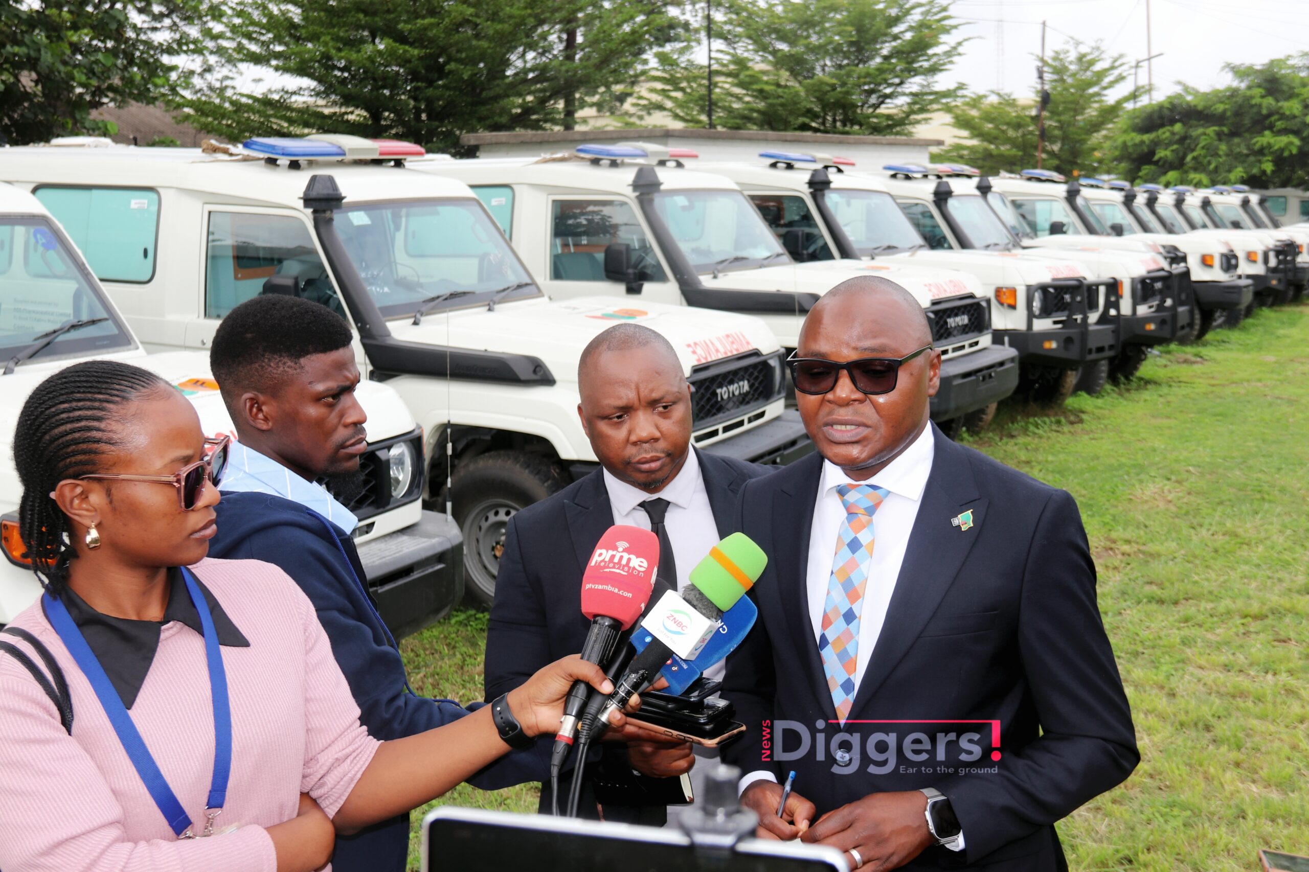 ZAMMSA receives 18 more CDF ambulances