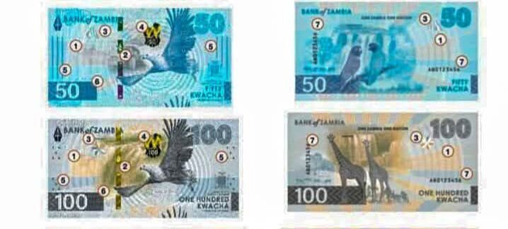 BoZ rolls out new K50 and K100 banknotes
