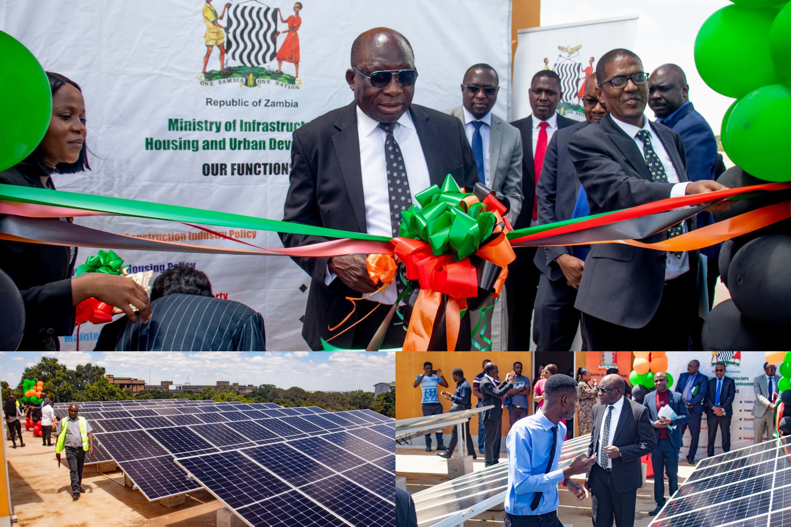 Govt commissions K4.3m Solar Backup Power System for Infrastructure Ministry