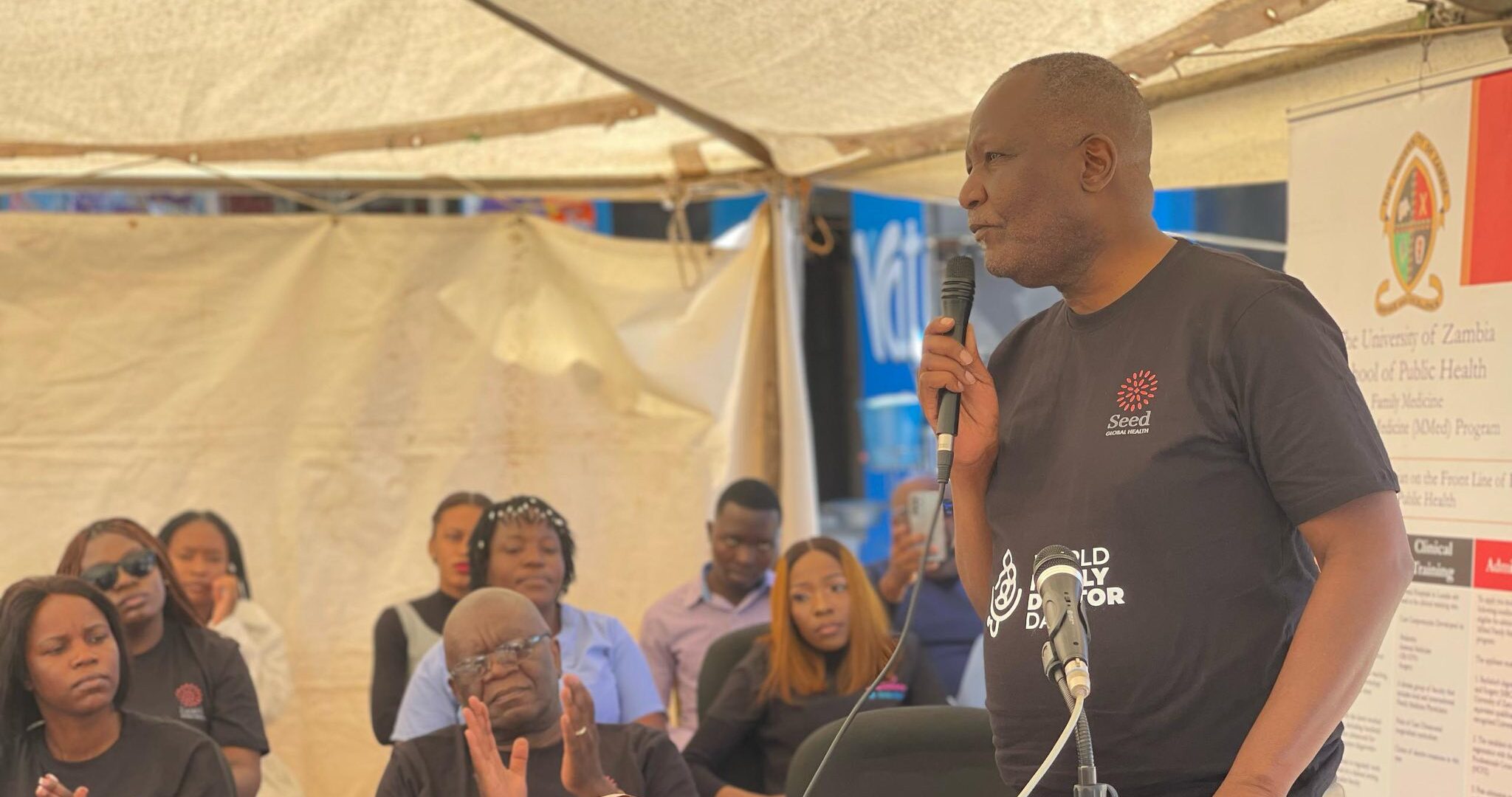 Sometimes a conversation heals more than Panadol, Mutati tells doctors