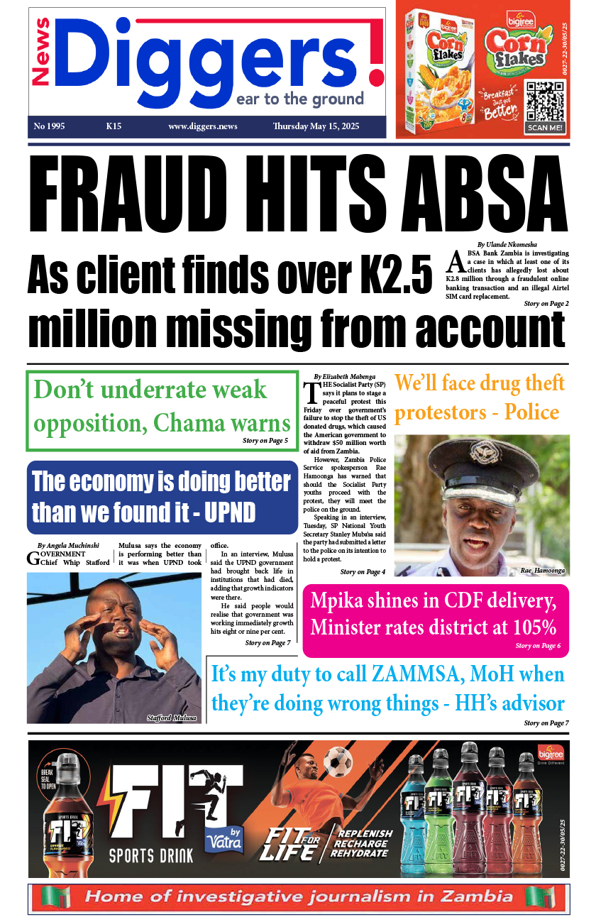 News Diggers! ePaper Edition 1995 Thursday 15 May 2025