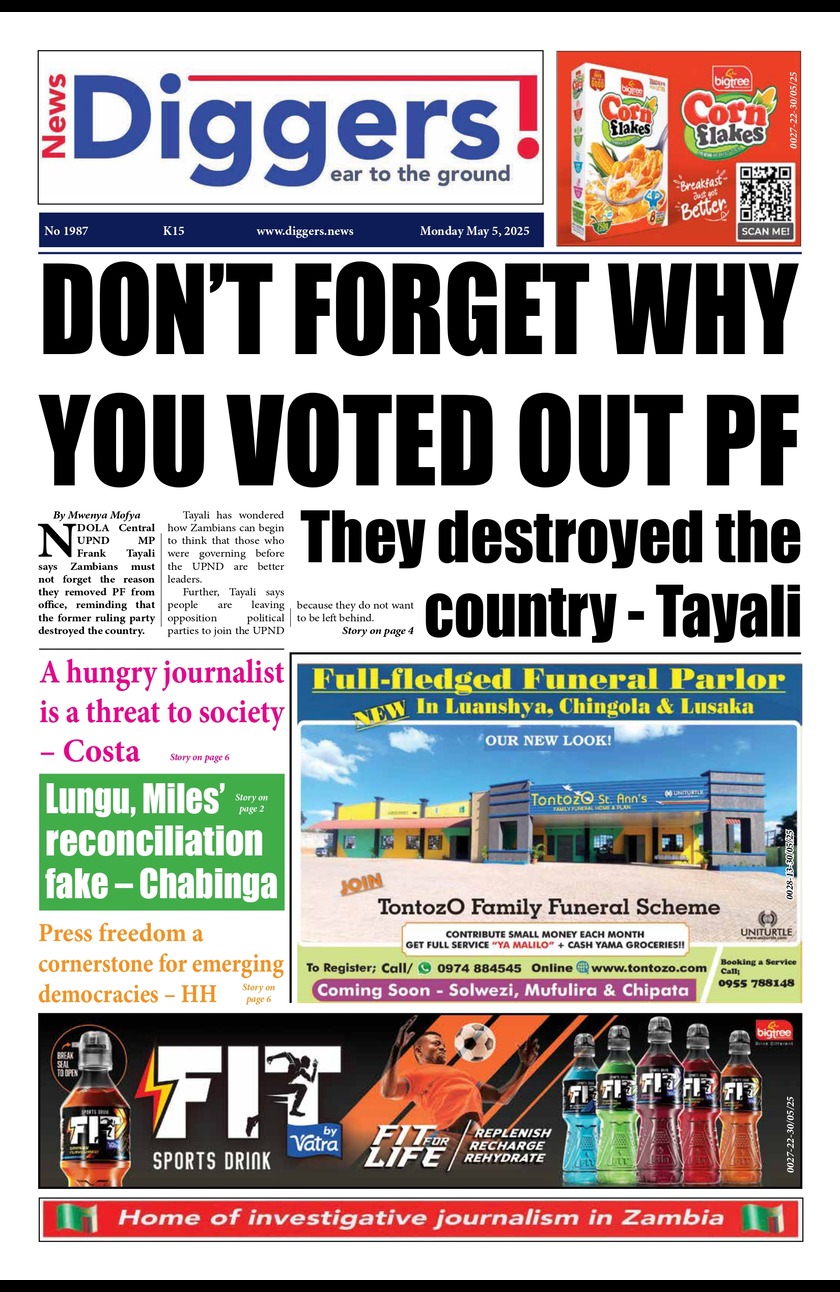 News Diggers! ePaper Edition 1987 Monday May 5, 2025