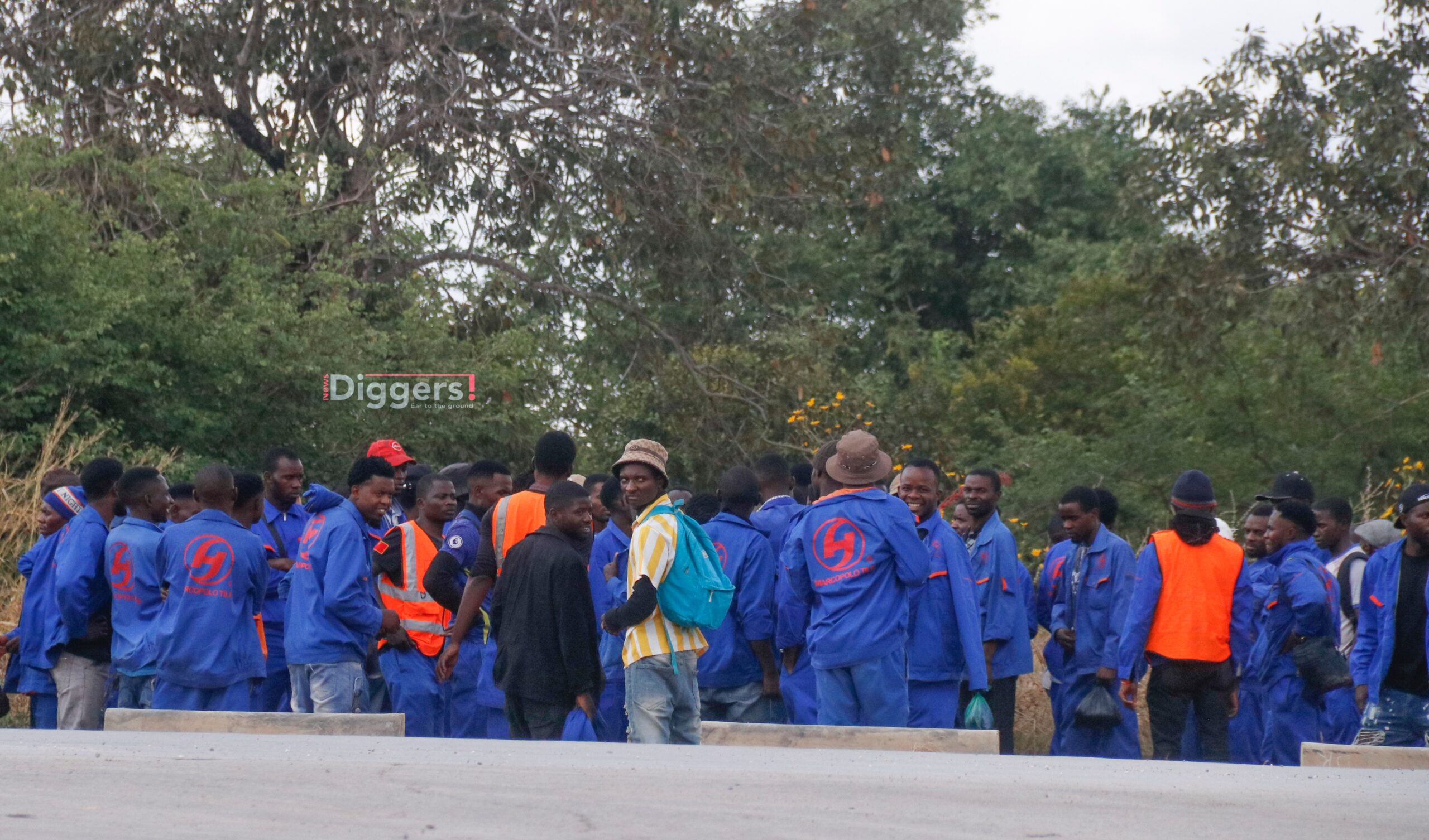 Marcopolo Tiles workers protest again
