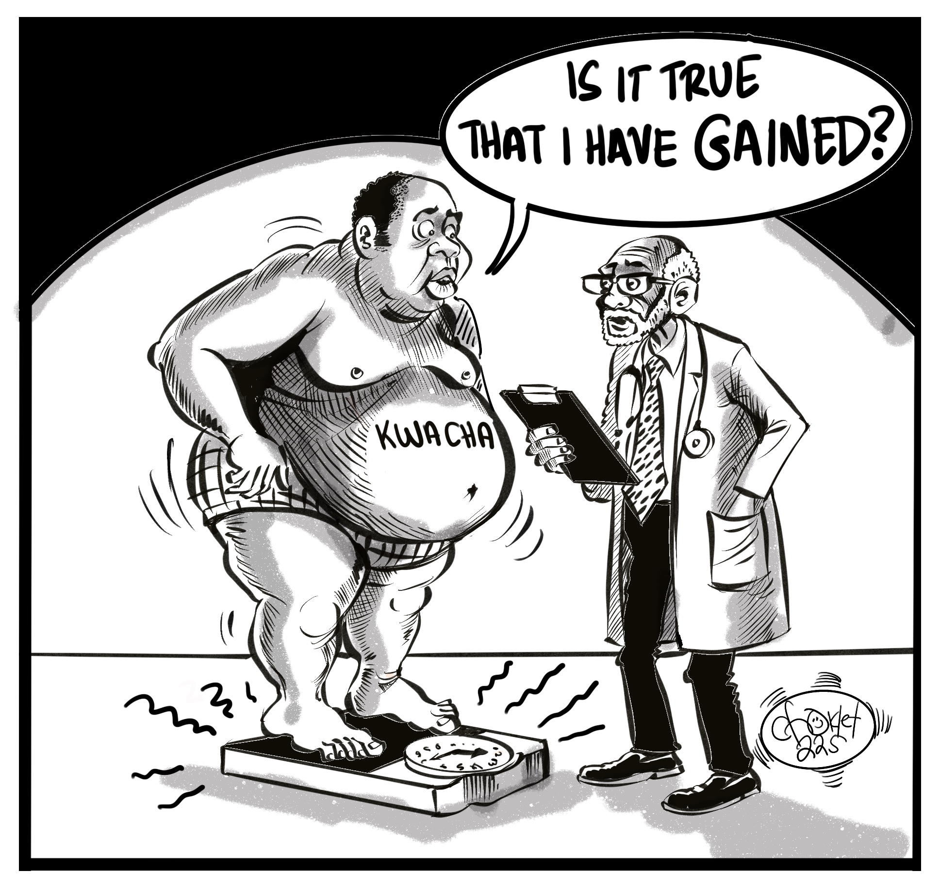 Kwacha gain