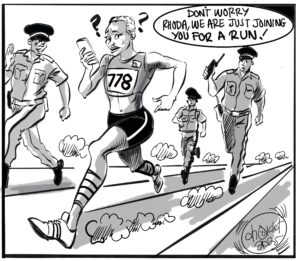The Rhoda, police run