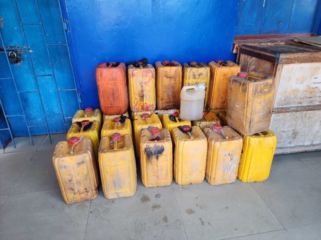 Task Force apprehends 17 for illegal vending, possession of 6,090 litres of fuel
