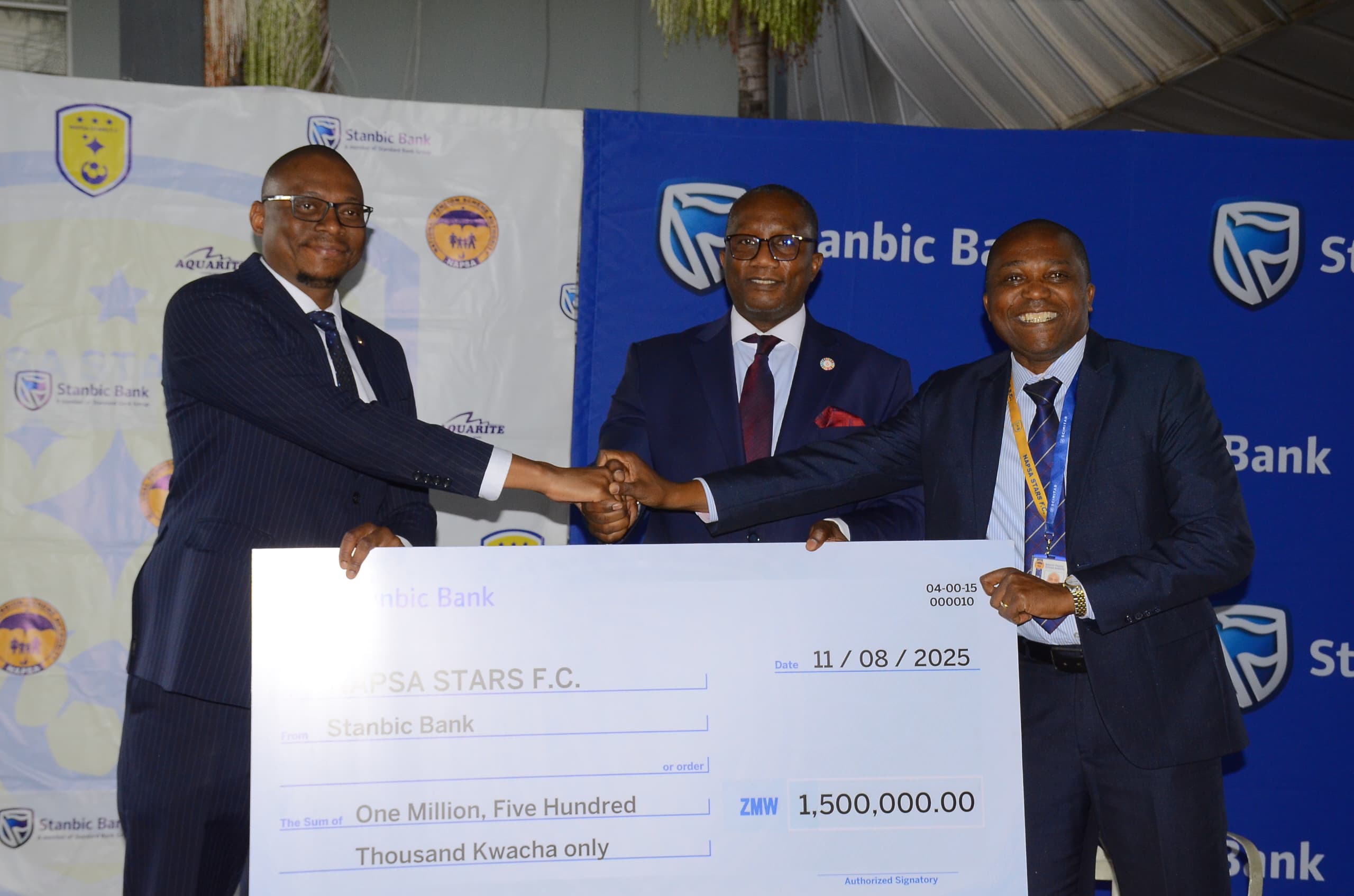 Stanbic renews K1.5m sponsorship with NAPSA Stars – Zambia: News Diggers!