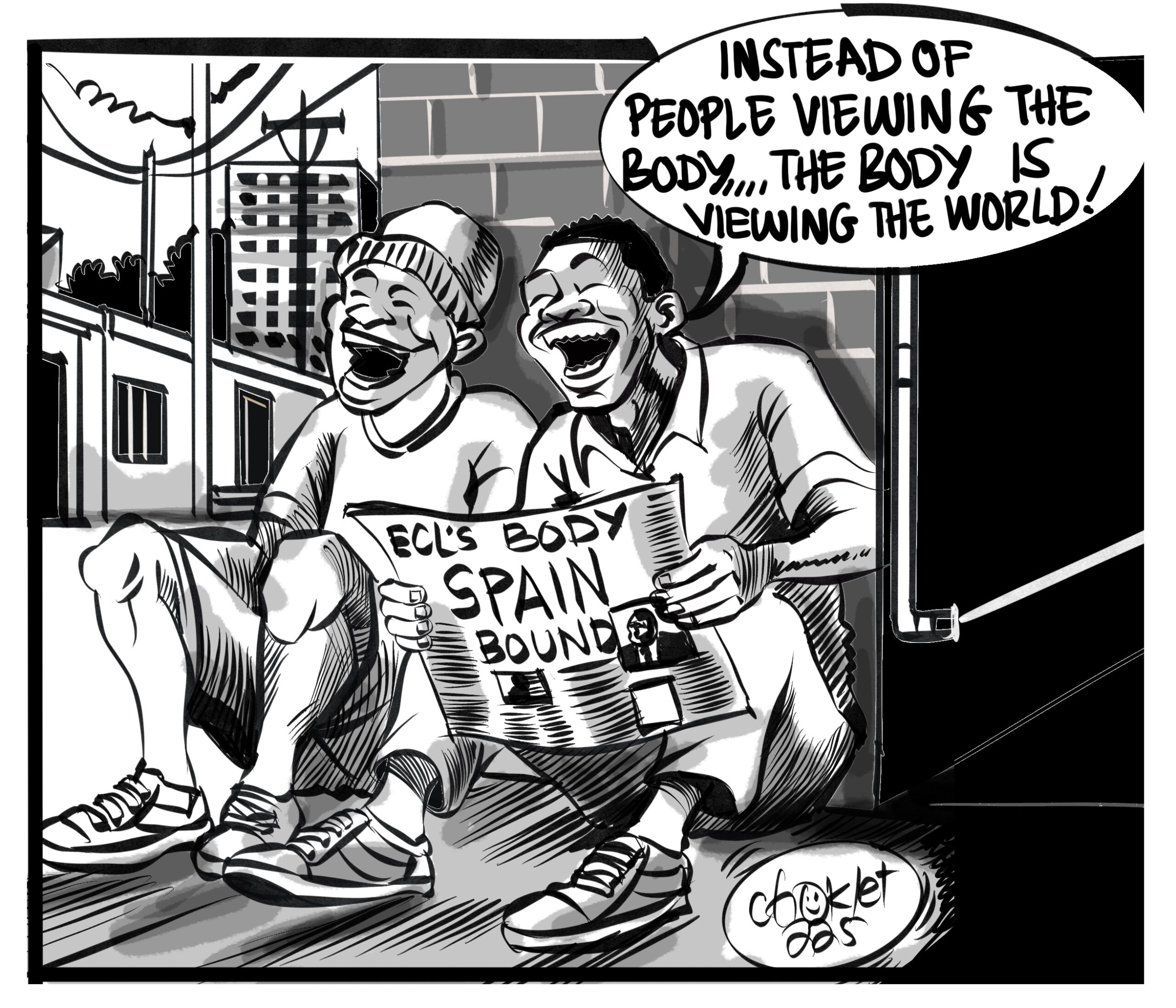 The body to the world