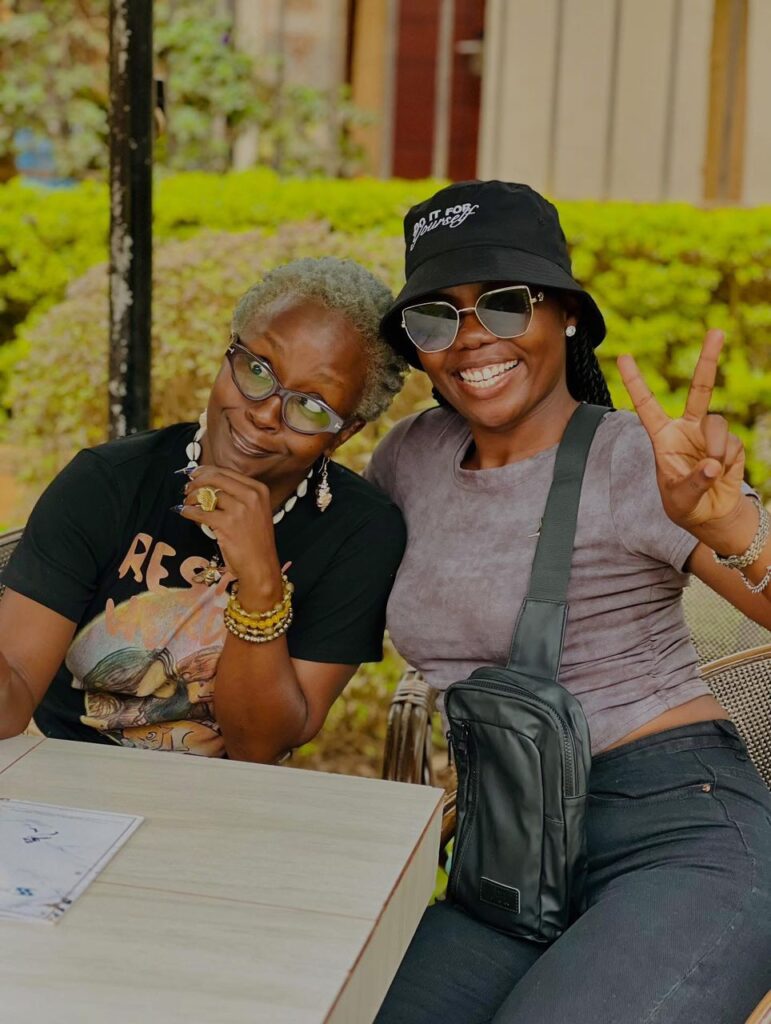 Vikacha and Annie Kansiime
