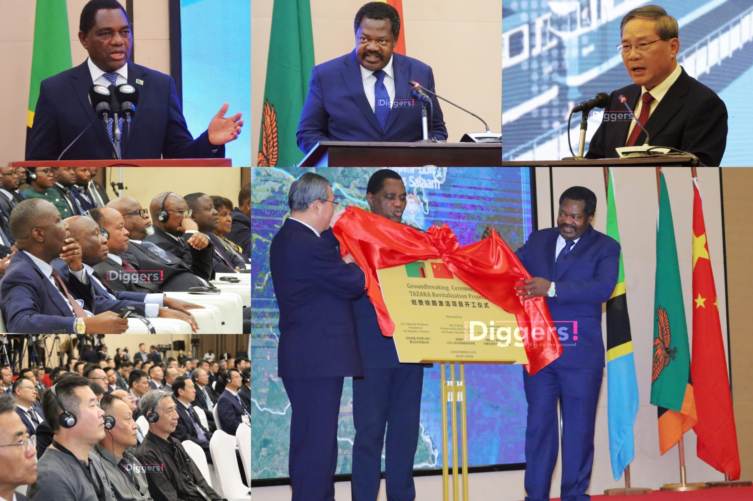Zambia, Tanzania, China launch TAZARA revitalisation project