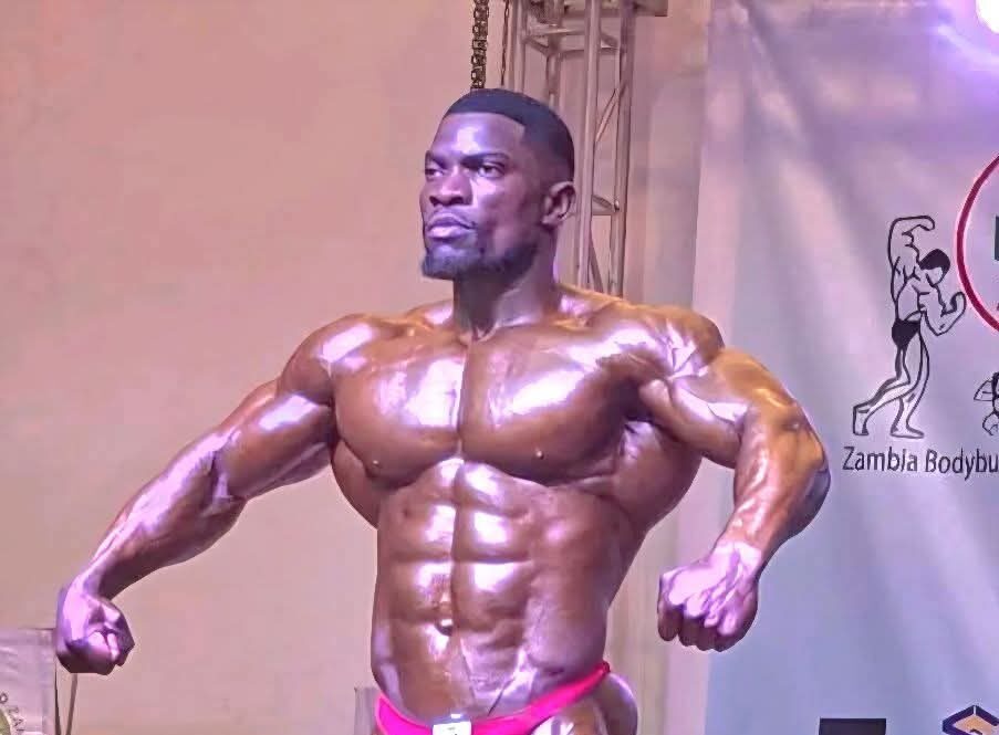 Mr Zambia muscles his way to regional glory in Zimbabwe