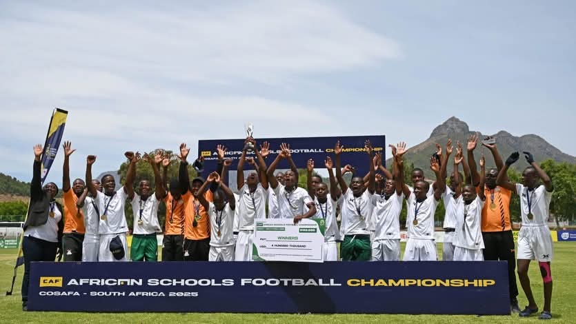 Zambia U15s crowned COSAFA–CAF Schools champions
