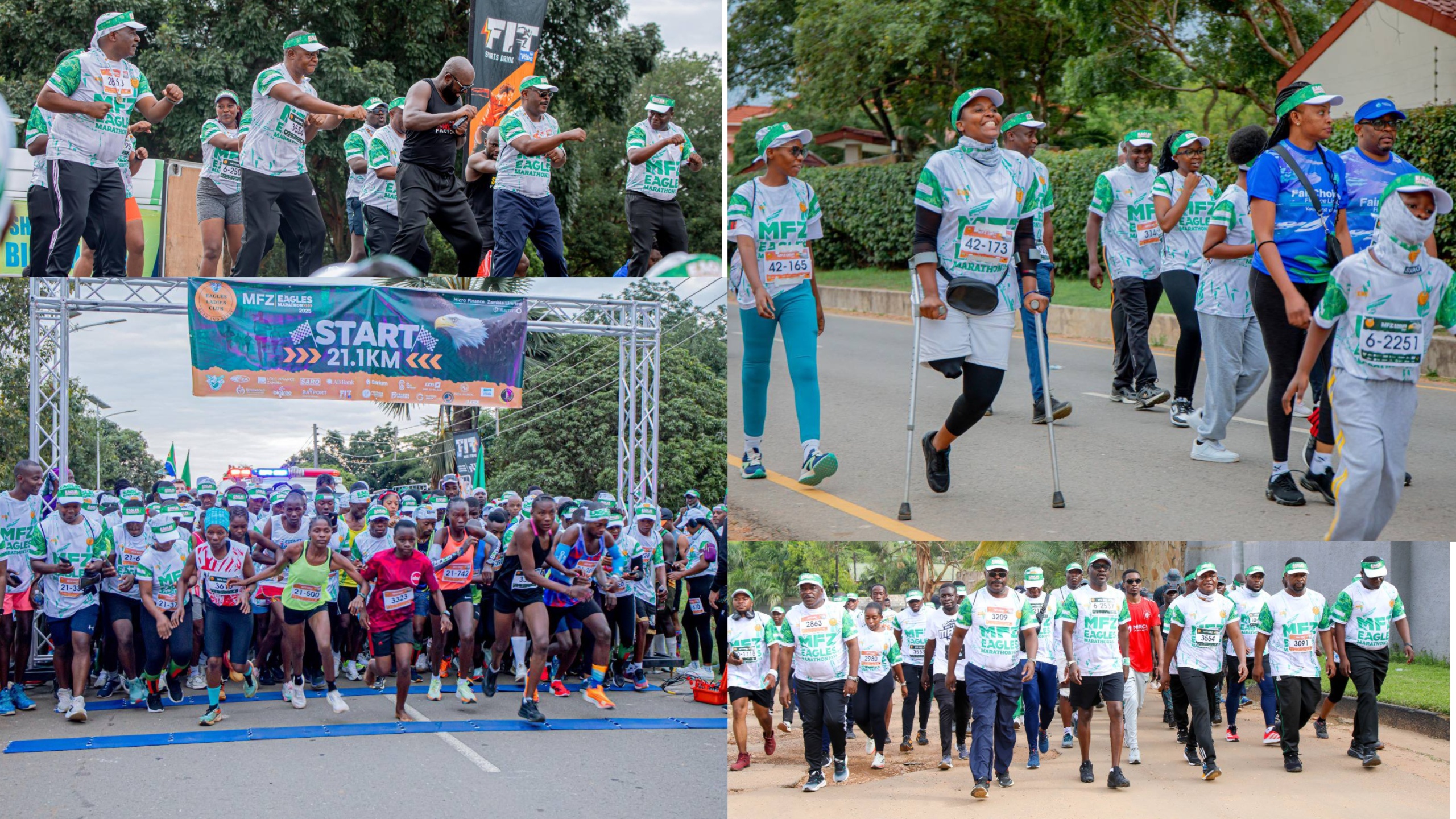 Elvis Nkandu lauds MFZ Eagles Marathon, donates K50,000