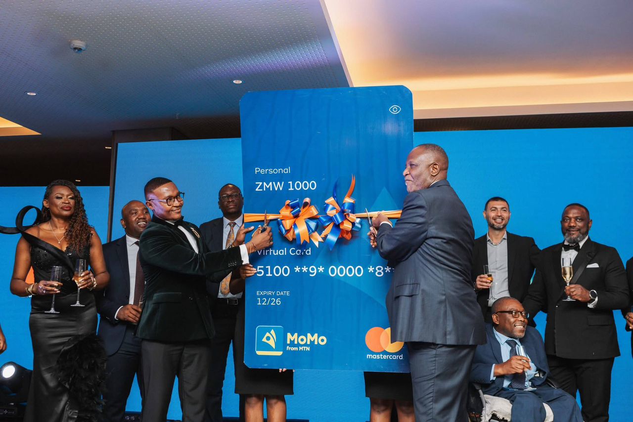 MTN MoMo Zambia launches virtual card powered by Mastercard