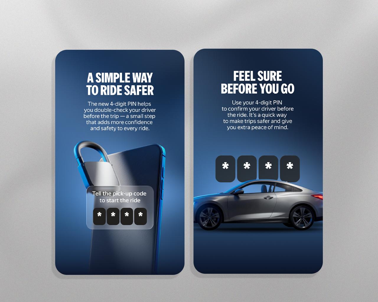 Yango Ride launched matching PIN-codes to make trips more convenient and safer for Zambians