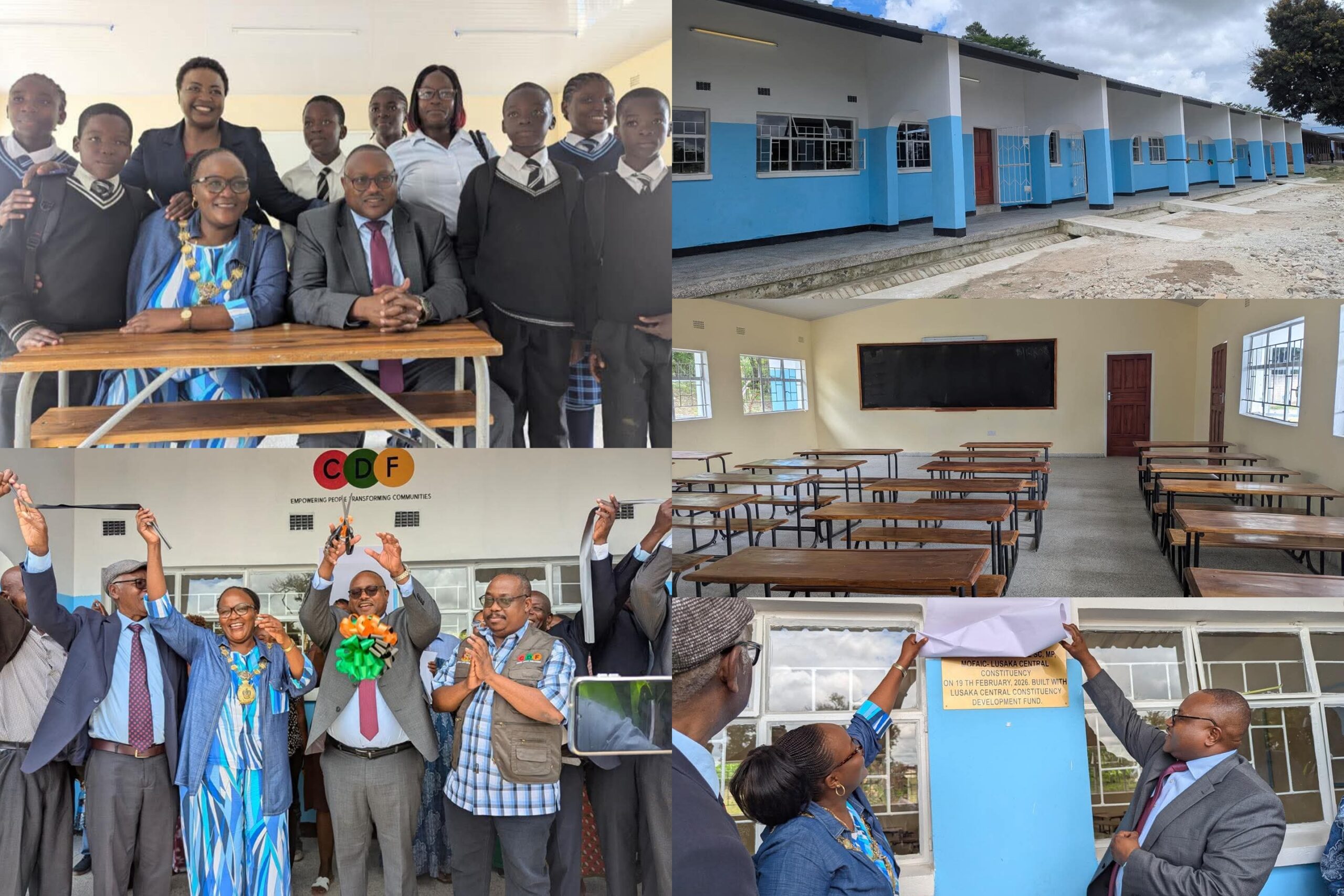 Lusaka Central schools get K2m CDF boost