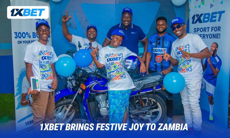 Holiday excitement in the heart of Africa: 1xBet Christmas Road Show in Zambia