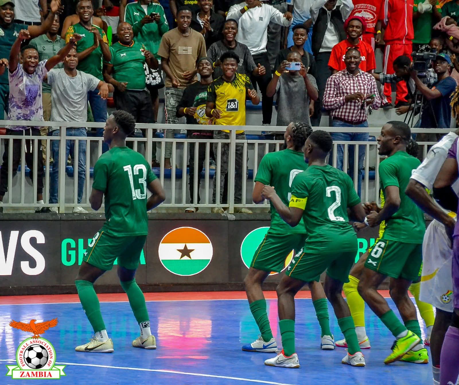 Zambia soar to fifth in Africa Futsal rankings