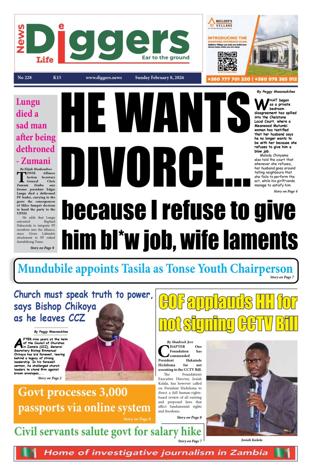 Epaper Weekend News Diggers Weekend Epaper Edition 228 Sunday February 8, 2026 ...