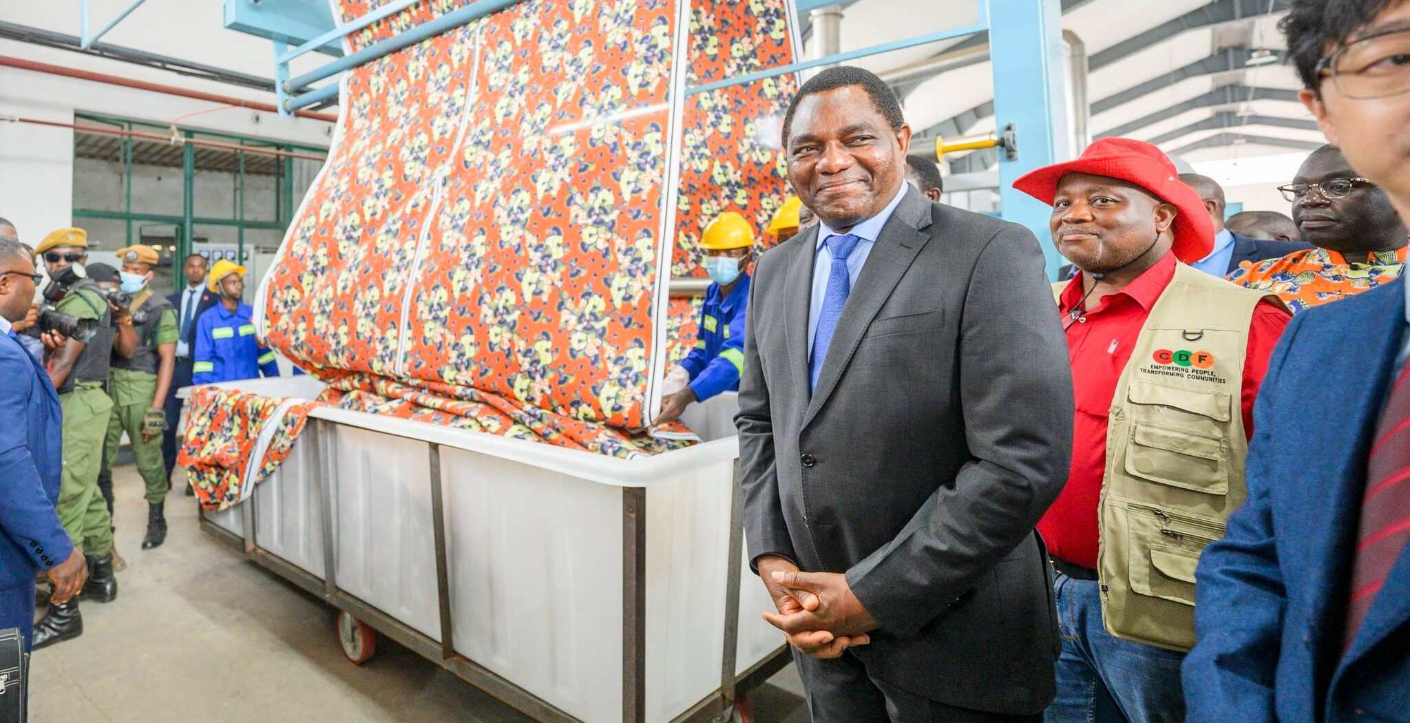 I’m cut from a different cloth, I promised, delivered Mulungushi Textiles – HH