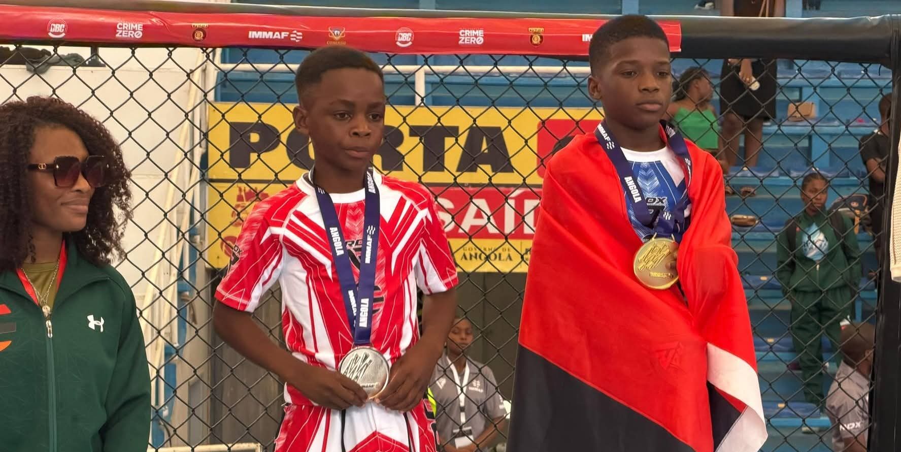 12-year old Mubanga makes history, scoops silver at IMMAF Africa Championships