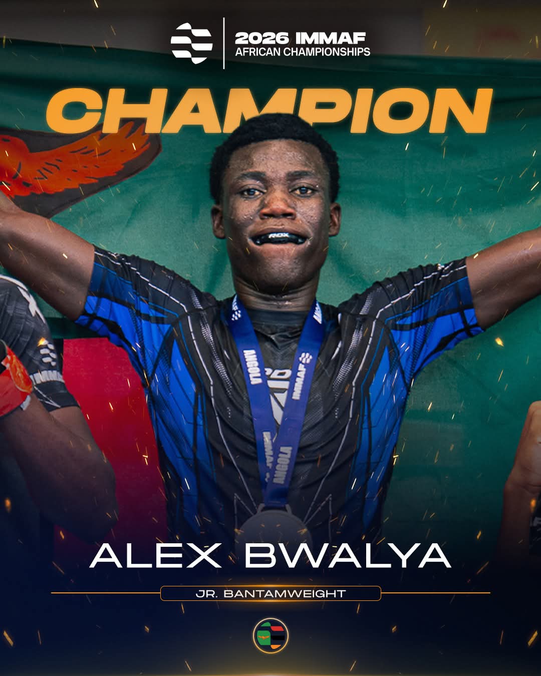 Bwalya, Mweene strike gold as Zambia makes history at IMMAF Africa Championships