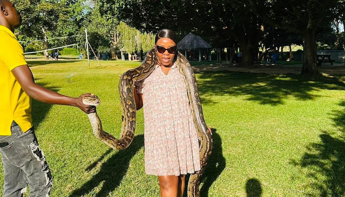 Gospel artiste defends python video