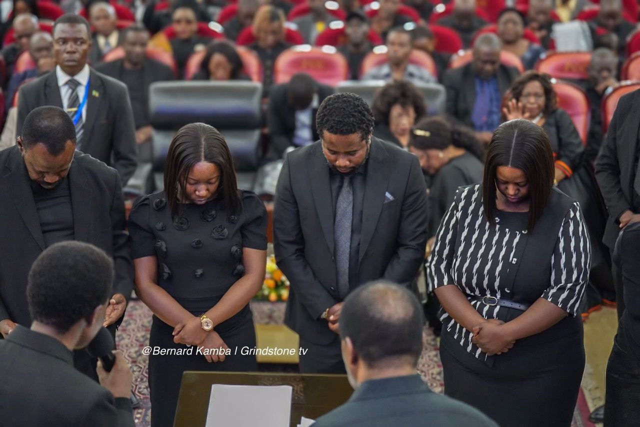 Thank you for giving us a place to grieve, Esther tells church at Lungu’s memorial service – Zambia: News Diggers!