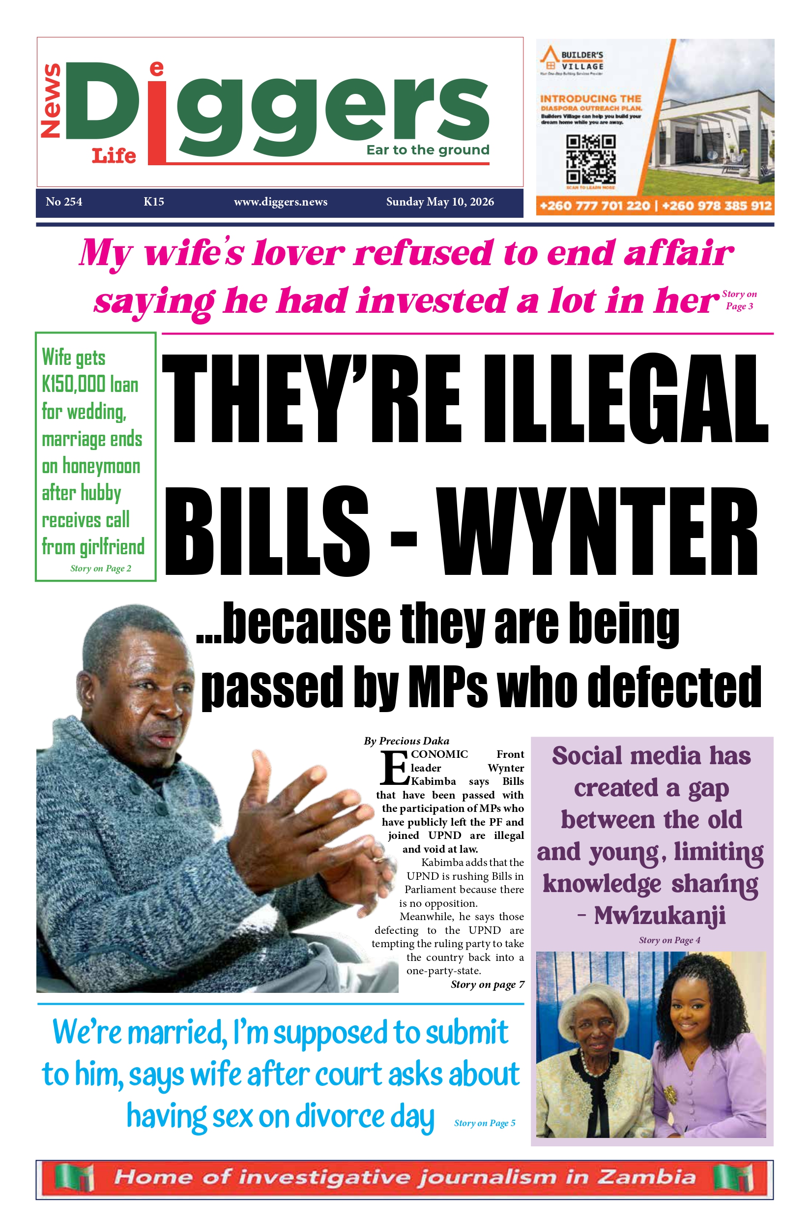 Weekend Edition 254 Sunday May 10, 2026